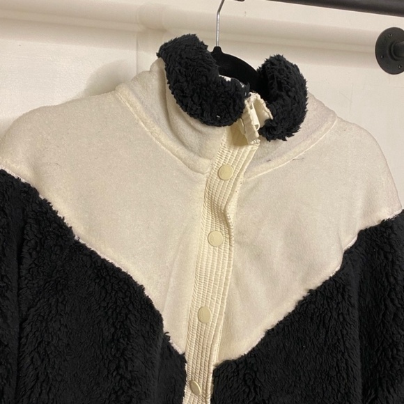 Free People Fall To Rise Fleece Quarter Snap - Picture 6 of 8